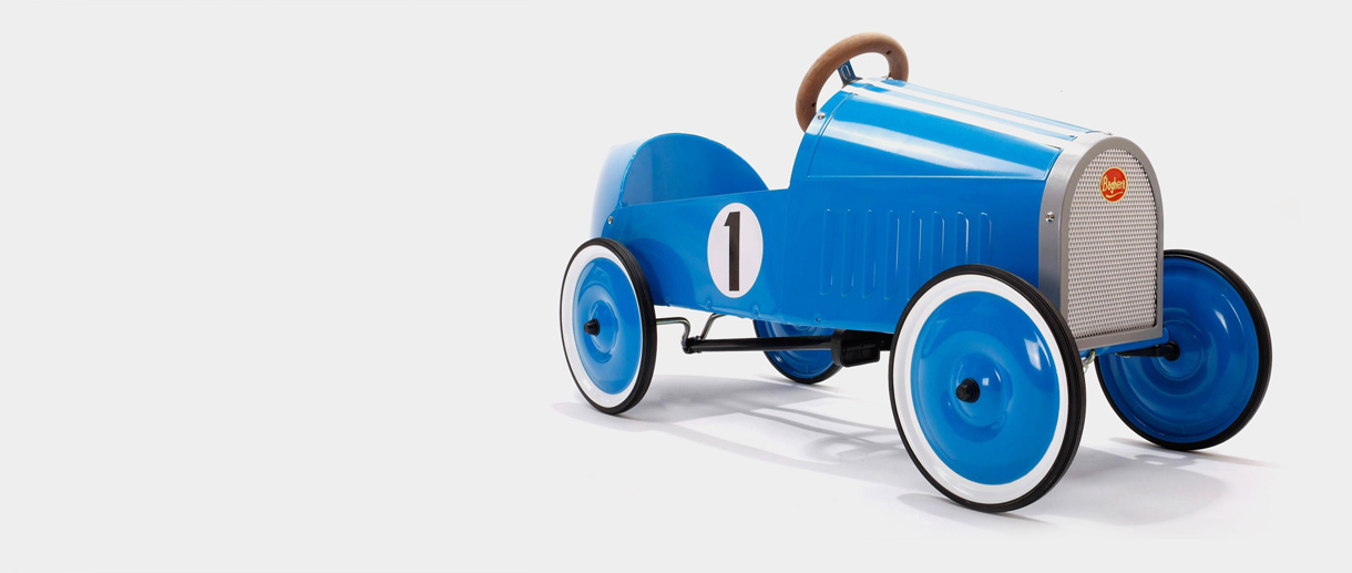 Classic Blue Montlhery Pedal Car