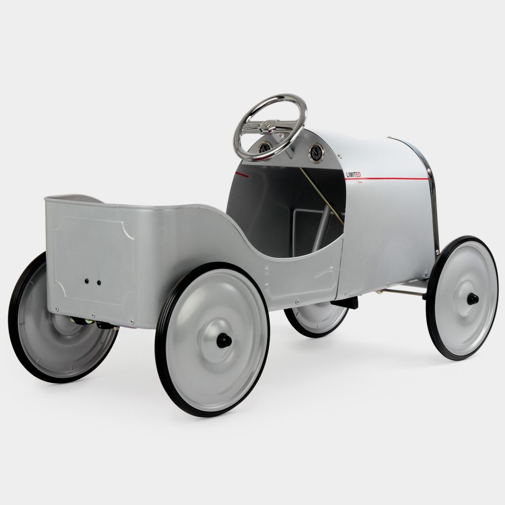 Legend Silver Pedal Car Baghera Classic Pedal Car Co