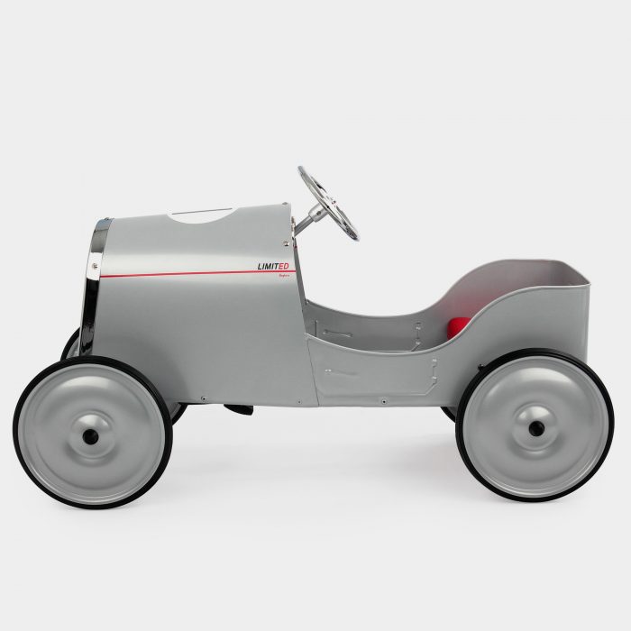 Legend Silver Pedal Car Baghera Classic Pedal Car Co