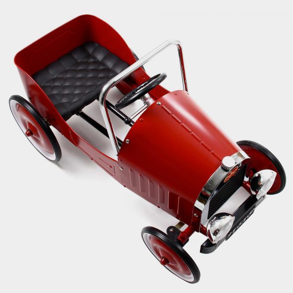 Classic Red Pedal Car Top