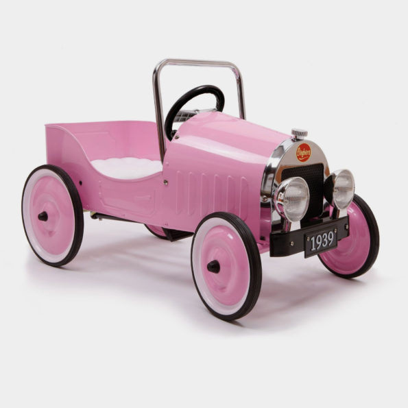 Classic Pink Pedal Car