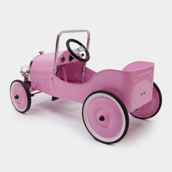 Classic Pink Pedal Car