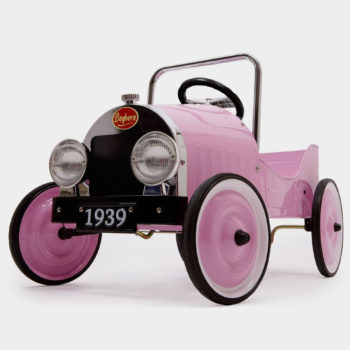 Classic Pink Pedal Car